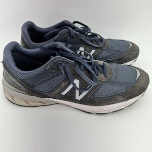 Size 11 - New Balance 990v5 Made in USA Navy Silver
